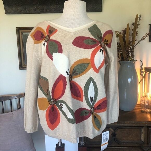 Alfred Dunner Santa Fe Sweater Size S - Picture 1 of 8